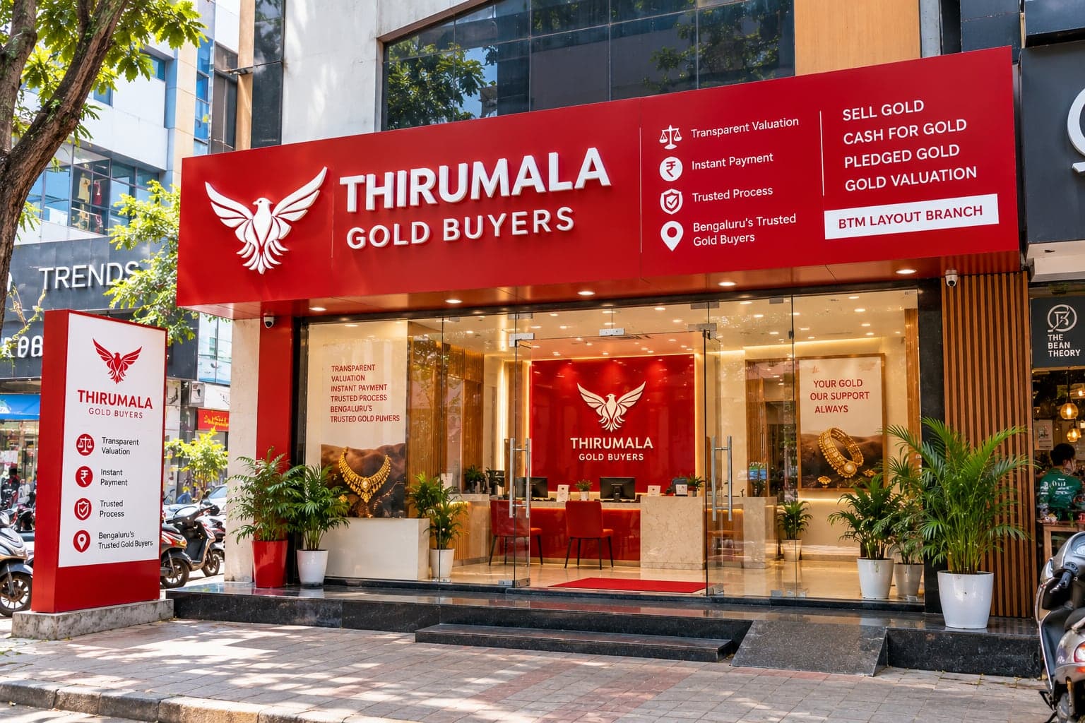 Thirumala Gold Buyers BTM Layout Bangalore storefront