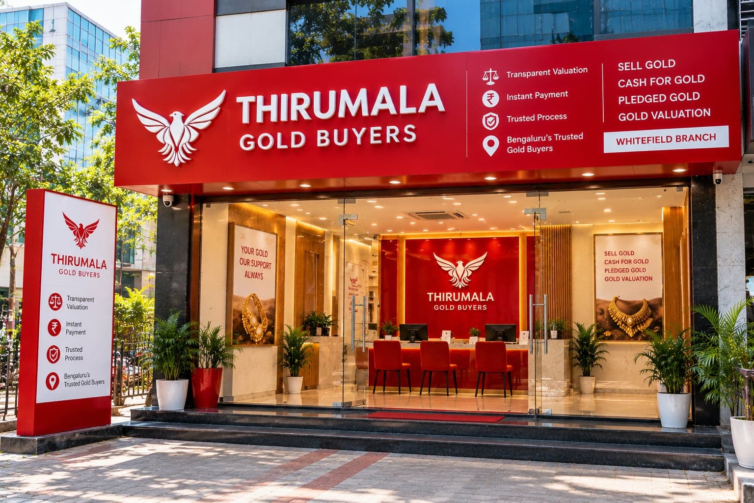 Thirumala Gold Buyers Whitefield Bangalore storefront